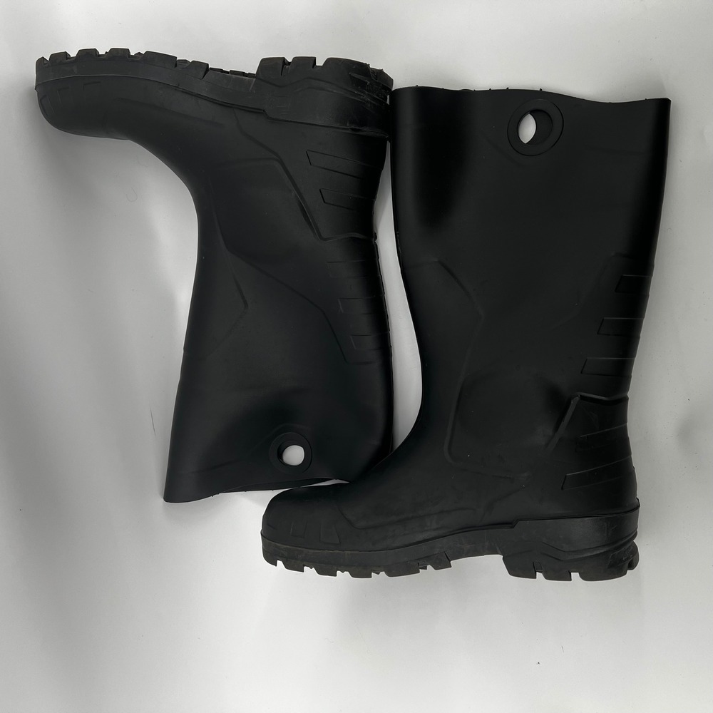 Dunlop Mens Black Rubber Steel Toe Work Boots ASTM F2413-18 Size 10 Made in USA - Picture 4 of 8